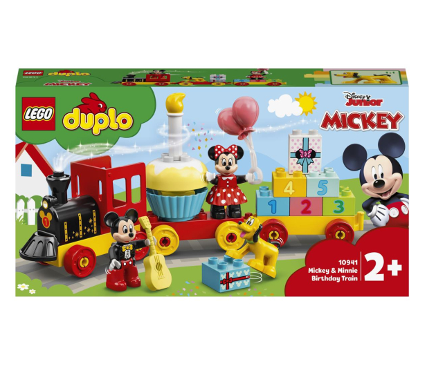 LEGO DUPLO Disney 10941 Urodzinowy pociąg myszek Miki i Minnie - 1012697 - zdjęcie